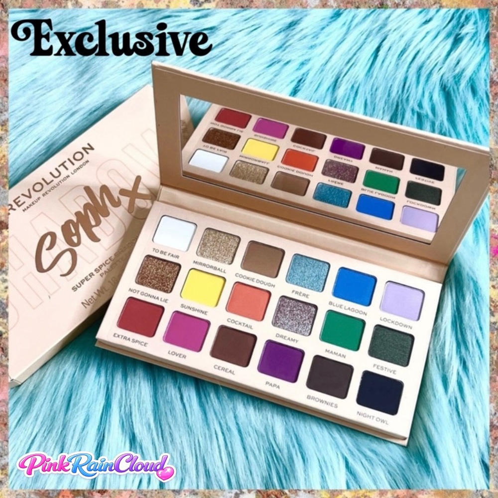 Makeup Revolution × Soph Super Spice Eyeshadow Palette Limited Collaboration